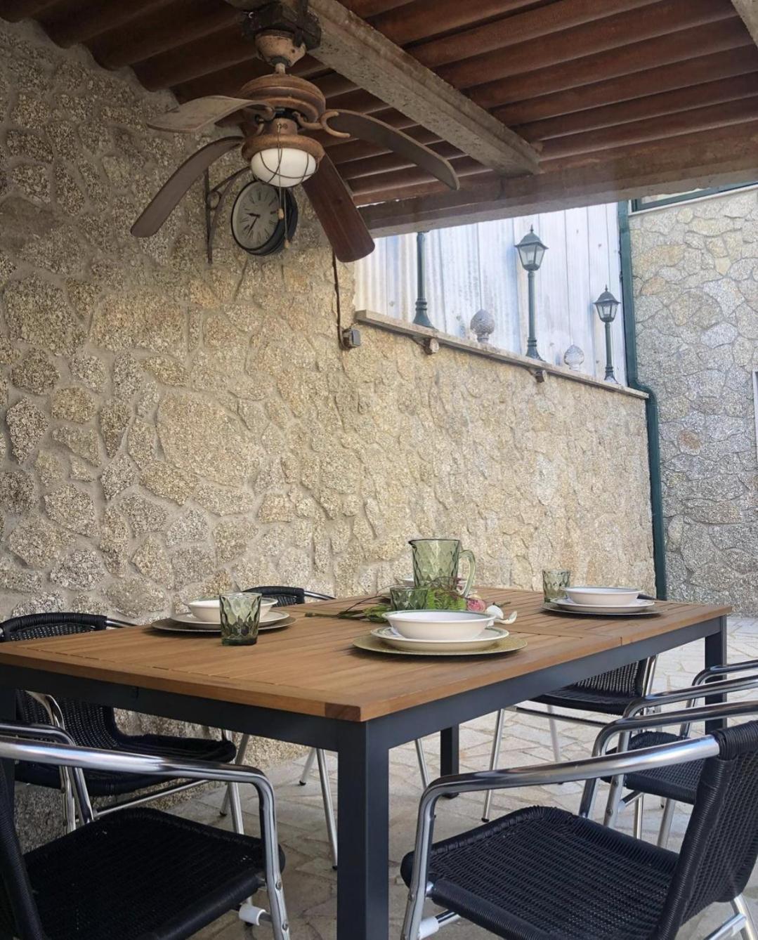 A Casina De Estela Caldas De Reis Bagian luar foto